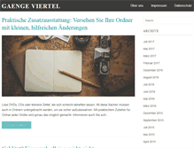 Tablet Screenshot of gaengeviertel.info